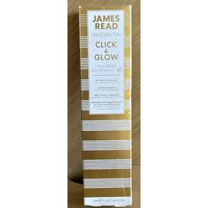 James Read Gradual Tan Click & Glow Face Self-Tanning Drops 15ml